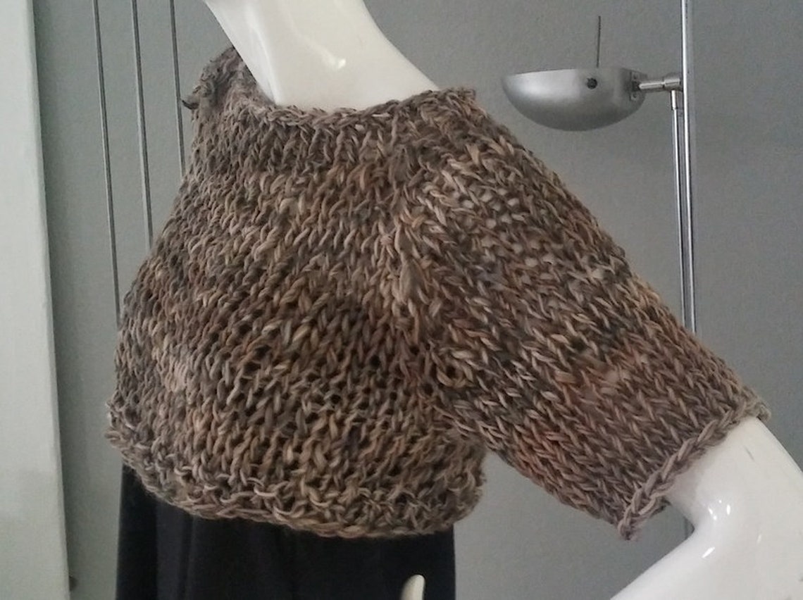 arm warmer cropped sweater