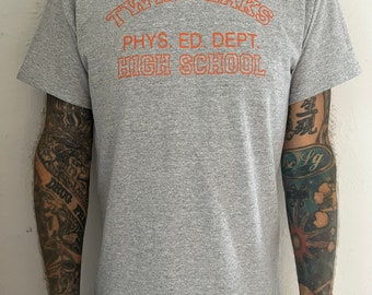 TWIN PEAKS Phys Ed Dept Shirt. DIY Fan Art