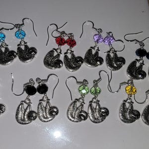 Sloth earrings