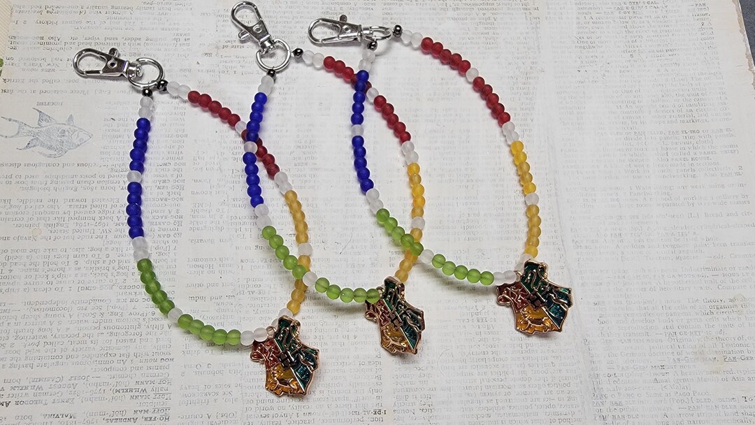 Harry Potter Themed Key Chain - Etsy