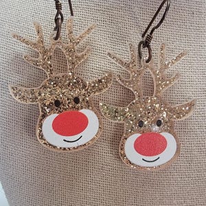 Reindeer Earrings
