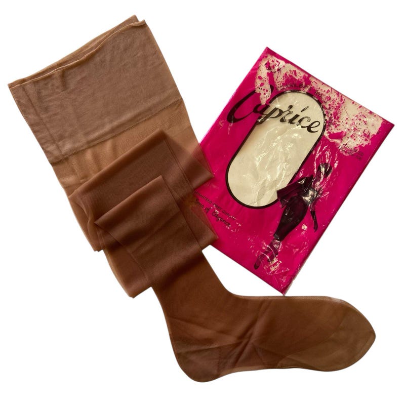 Reinforced Heel and Toe Stockings - Etsy