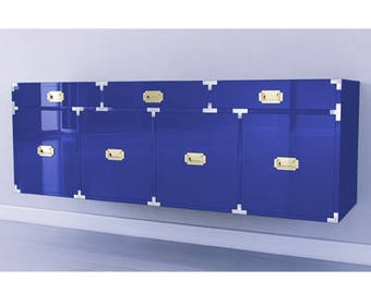 BUILT2ORDER // Wall Mounted Campaign Credenza