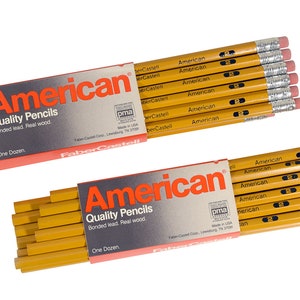 Sidekick Cedar Carpenters Pencil, 3 Pack, by Musgrave Pencils, Made in the  USA 