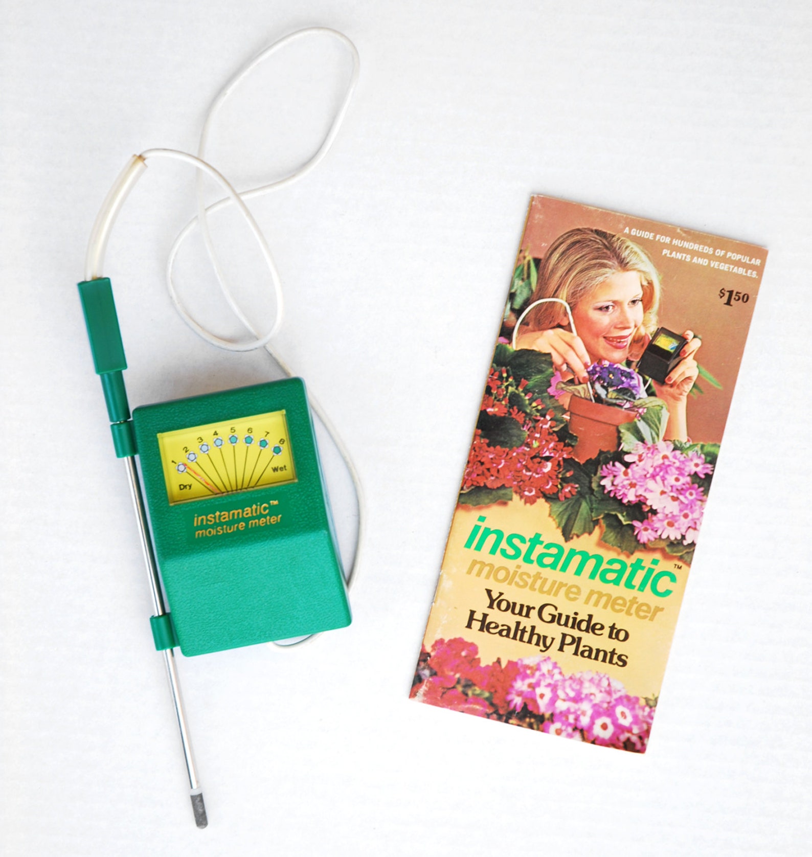 Vintage Instamatic Plant Moisture Meter & Your Guide to Etsy