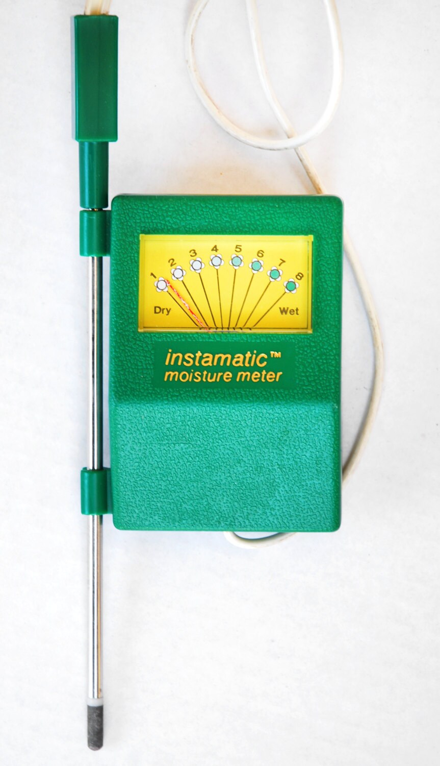 Vintage Instamatic Plant Moisture Meter & Your Guide to Etsy