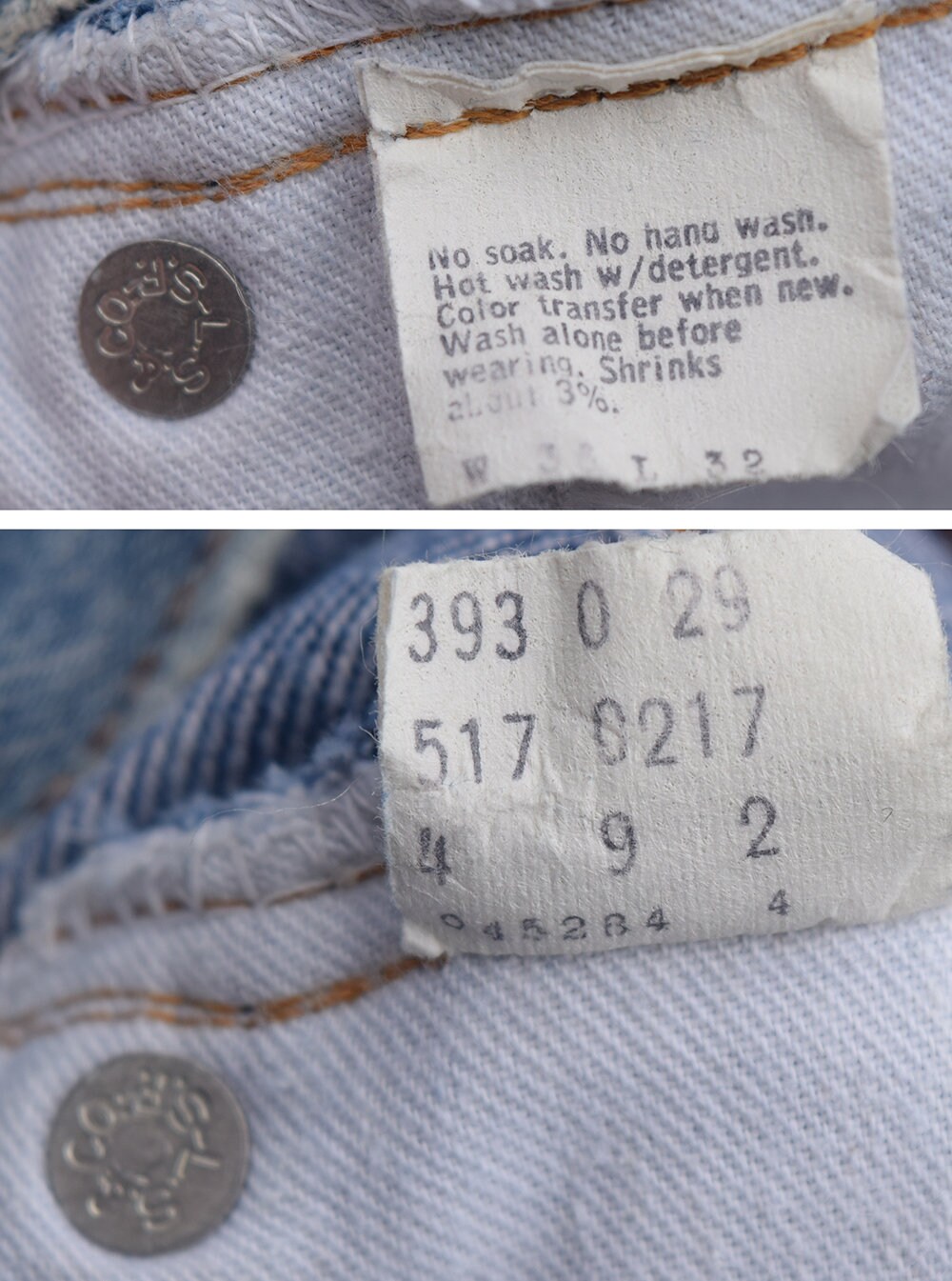 Vintage 1970s Men's Levis 517-0217, Red Tab, Small E, Boot Vintage 1970s Men's Levis 517-0217, Red Tab, Small E, Boot