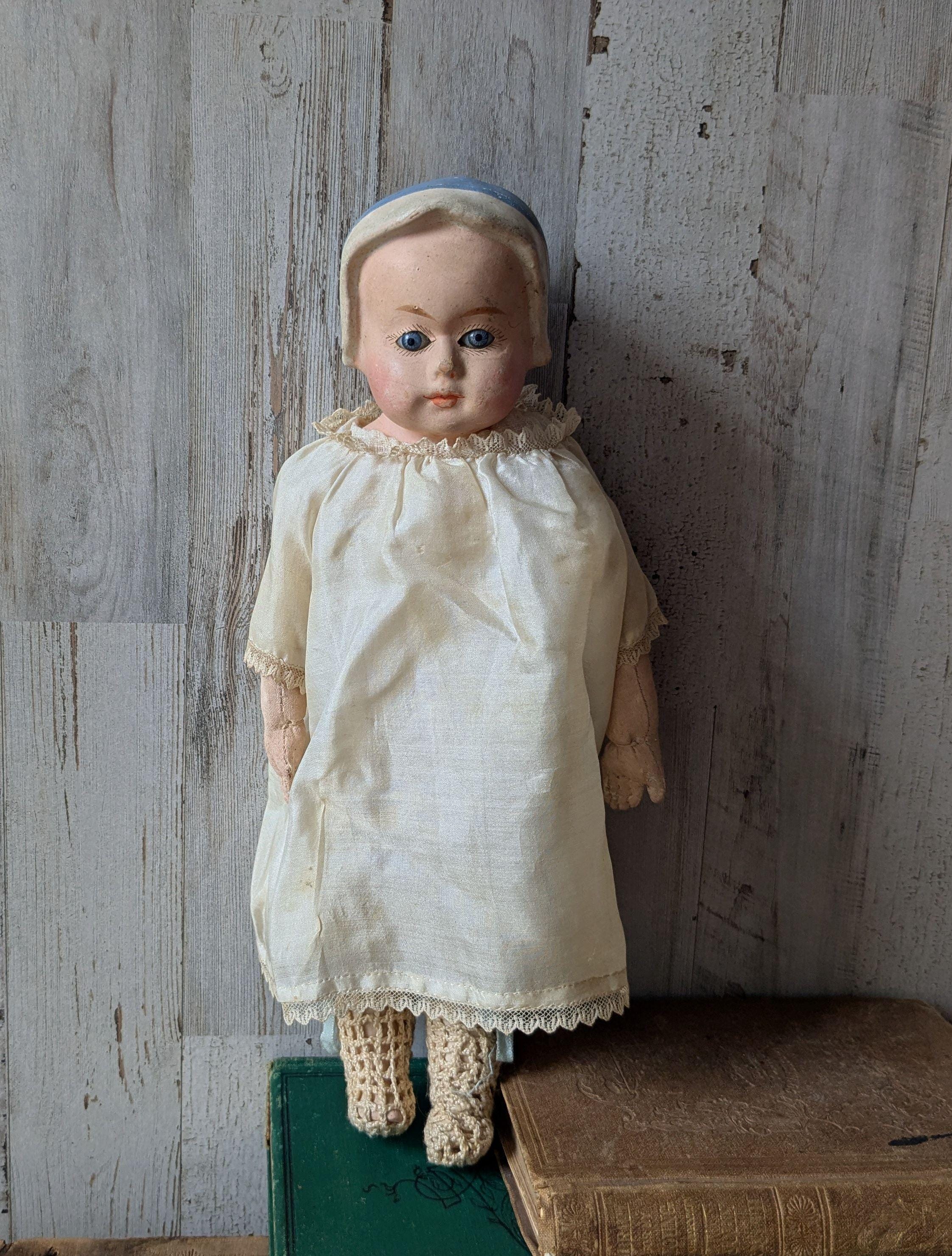 Antique doll bonnet - Etsy 日本