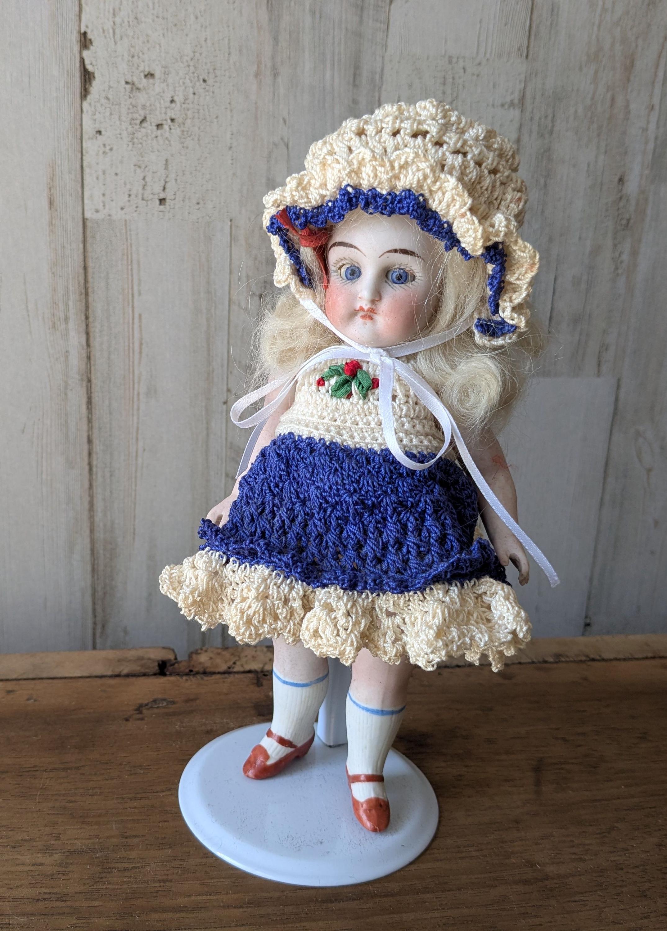 ゴーチェビスクドール　キャビネットサイズの子 Bisque doll - Etsy 日本