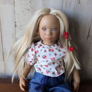 ANNETTE HIMSTEDT POUPÉE Poupon de Collection Neblina 65 CM Top État