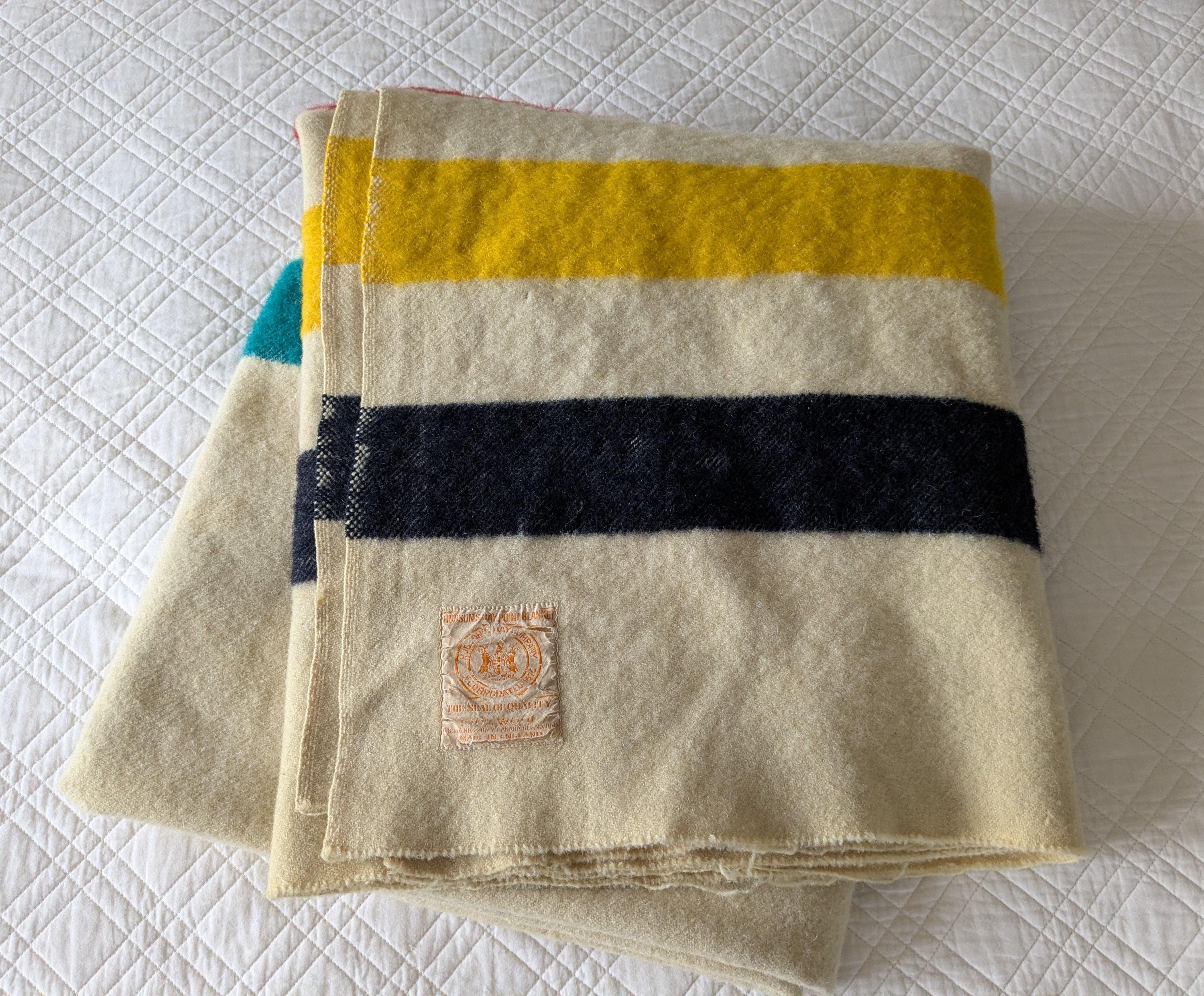 Vintage 1950s Wool Blanket - Etsy