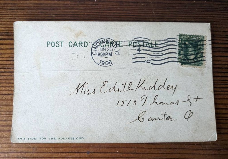 Early 1900's Postcards Valentine Cincinnati Stamped Etsy