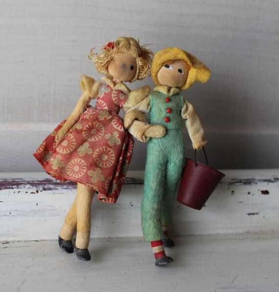 vintage miniature dolls