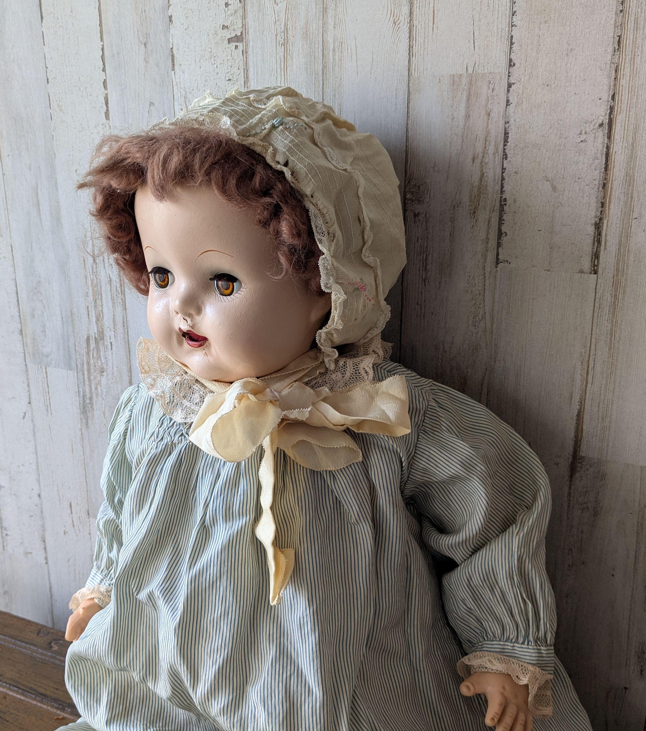 ベビードール　アンティーク　レア Antique large baby dolls - Etsy 日本