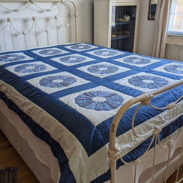 Quilted Bed Cover Etsy