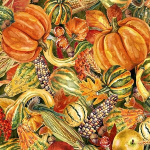 Autumn Celebration, 4AUT-1, In The Beginning, Pumpkins, squash, corn, Jason Yenter