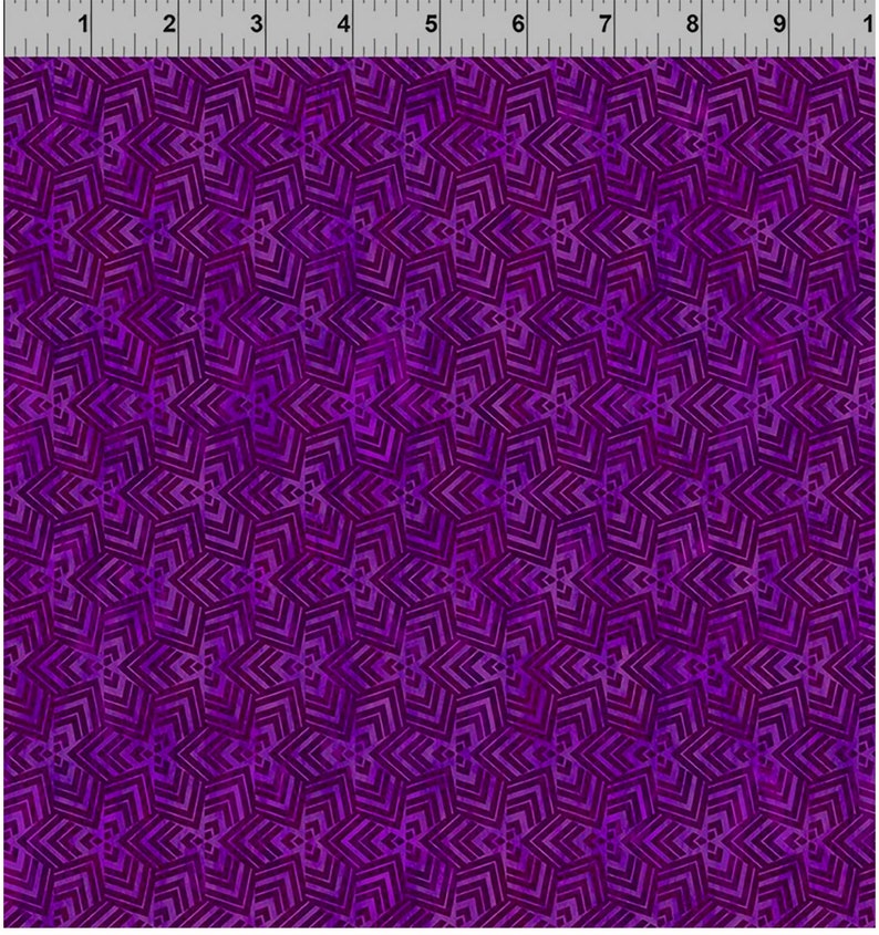 Max 49% OFF In the Beginning - Cosmos 10COS2 Triangles 5% OFF Fabric Purple
