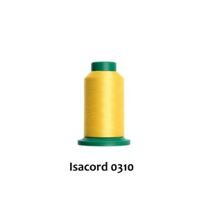 Isacord Thread Yellow #0310