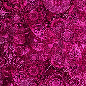 Boho RHAPSODY 26956 -PV, Frambozen baret, Quilting Schatten, Dan Morris, Ombre