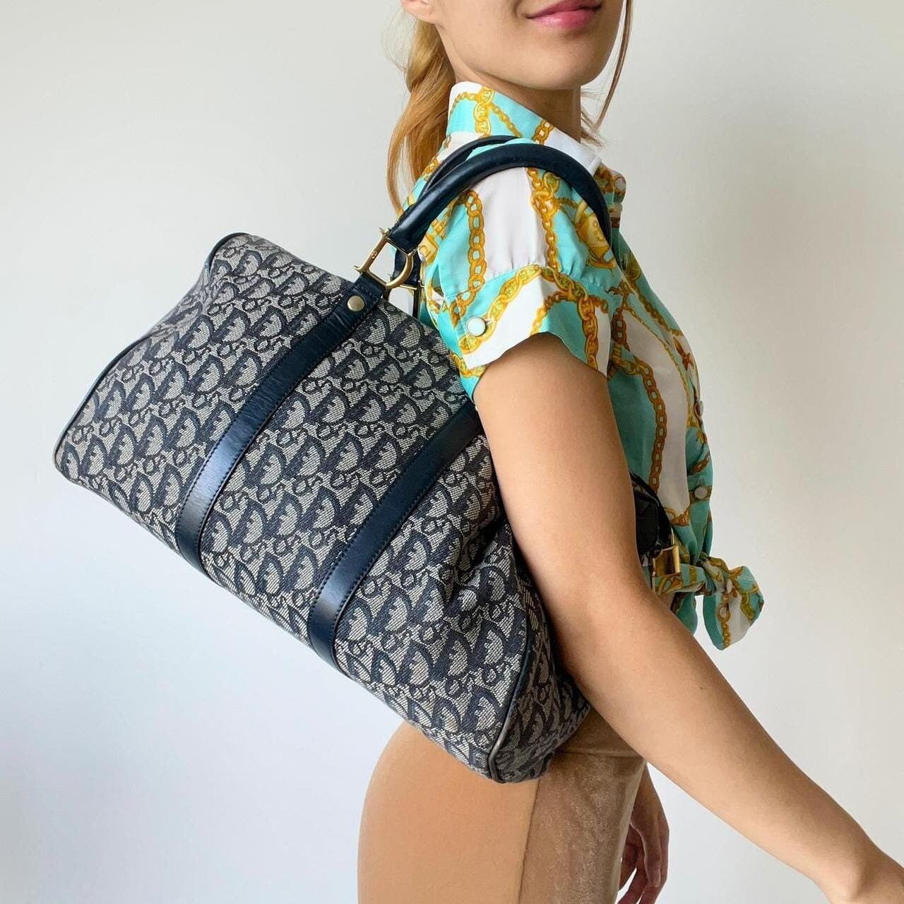 Dior Boston Bag - Etsy Dior Boston Bag - Etsy