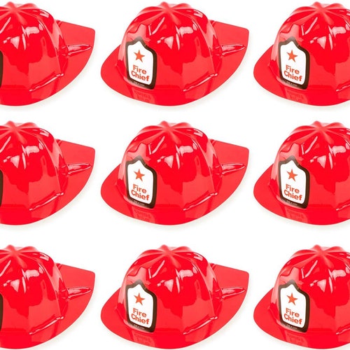 Firefighter Birthday Party Favor Hats 