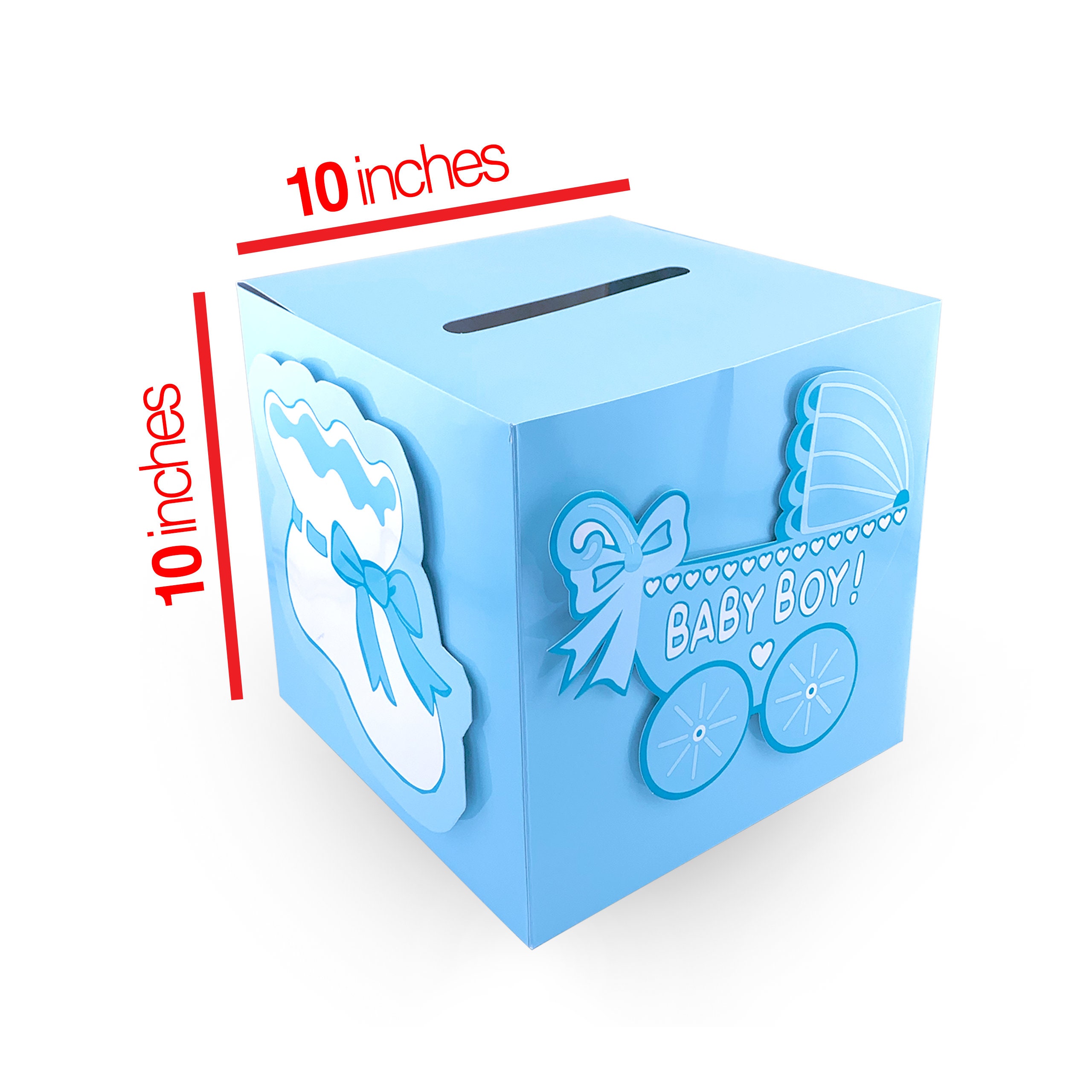 Baby Shower Gift Card Wishing Well Decorative Money Box Etsy