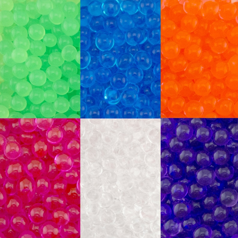 Clear Water Beads Magic Water Absorbent Pearls Gel Kids Adults Jelly Balls Crystal Soil Aqua Gems Sensory Therapy Frozen Themed