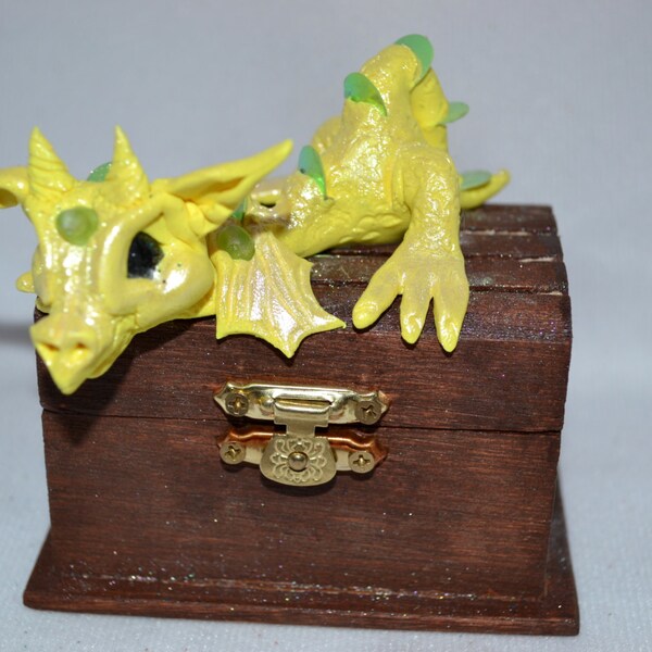 Draegans Dragons ooak clay art sculpture