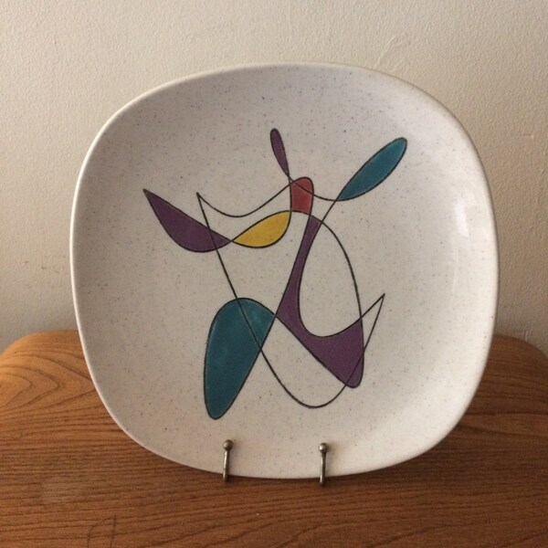 Vintage Handpainted Poppytrail California Mobile Plate