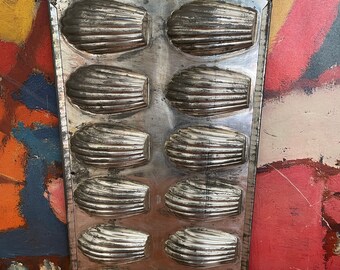 Vintage French Madeleines Baking Tray