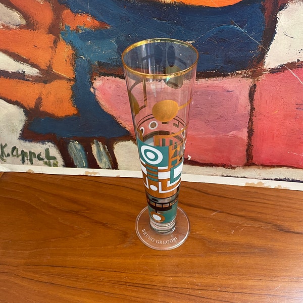 Bruno Gregori Mod Ritzenhoff Beer Glass/Vase