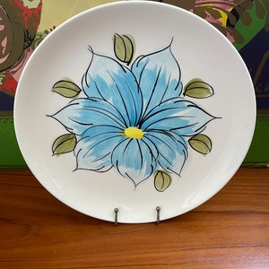 Large Retro Japan Floral Plate image 2