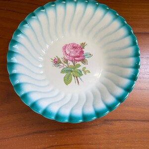 Large Retro Japan Floral Plate image 6