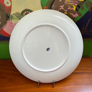 Large Retro Japan Floral Plate image 4