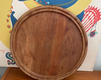 Mid Century Modern Dansk Teak Lazy Susan