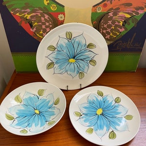 Large Retro Japan Floral Plate image 5