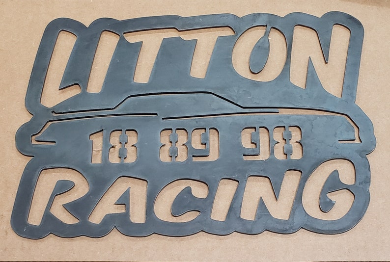 Custom Metal Signs & Art CNC Plasma Cut Etsy