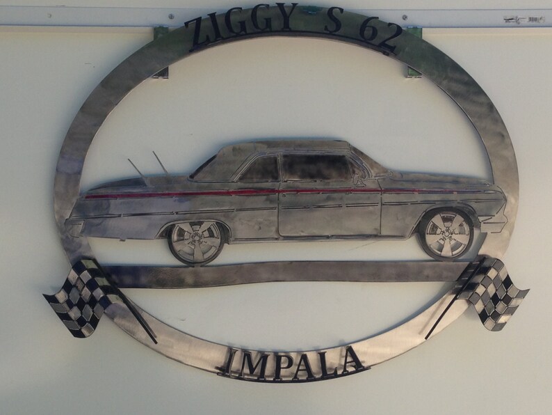 Custom Car Plaque Etsy