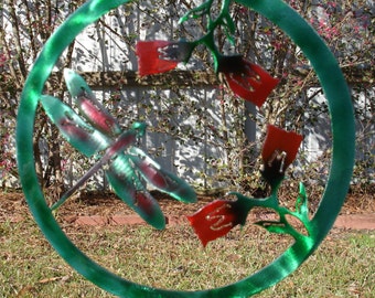 Dragonfly Yard Art