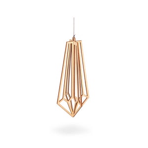 Wooden Crystal Deco - Birch Crystals (2-pack)