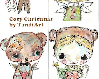 Cosy Christmas- digital image by TandiArt