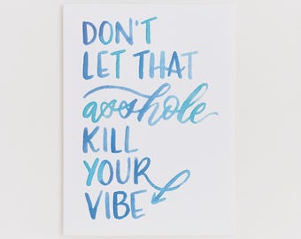 Breakup greeting card