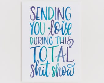 Shit Show greeting card