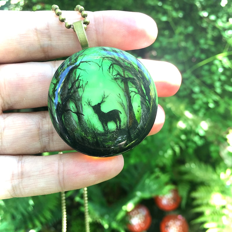 GW08 - The Stag Lord For Protection & Defense (Greenwood Charms) At