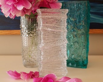 Oberglas Ice Vase Austria