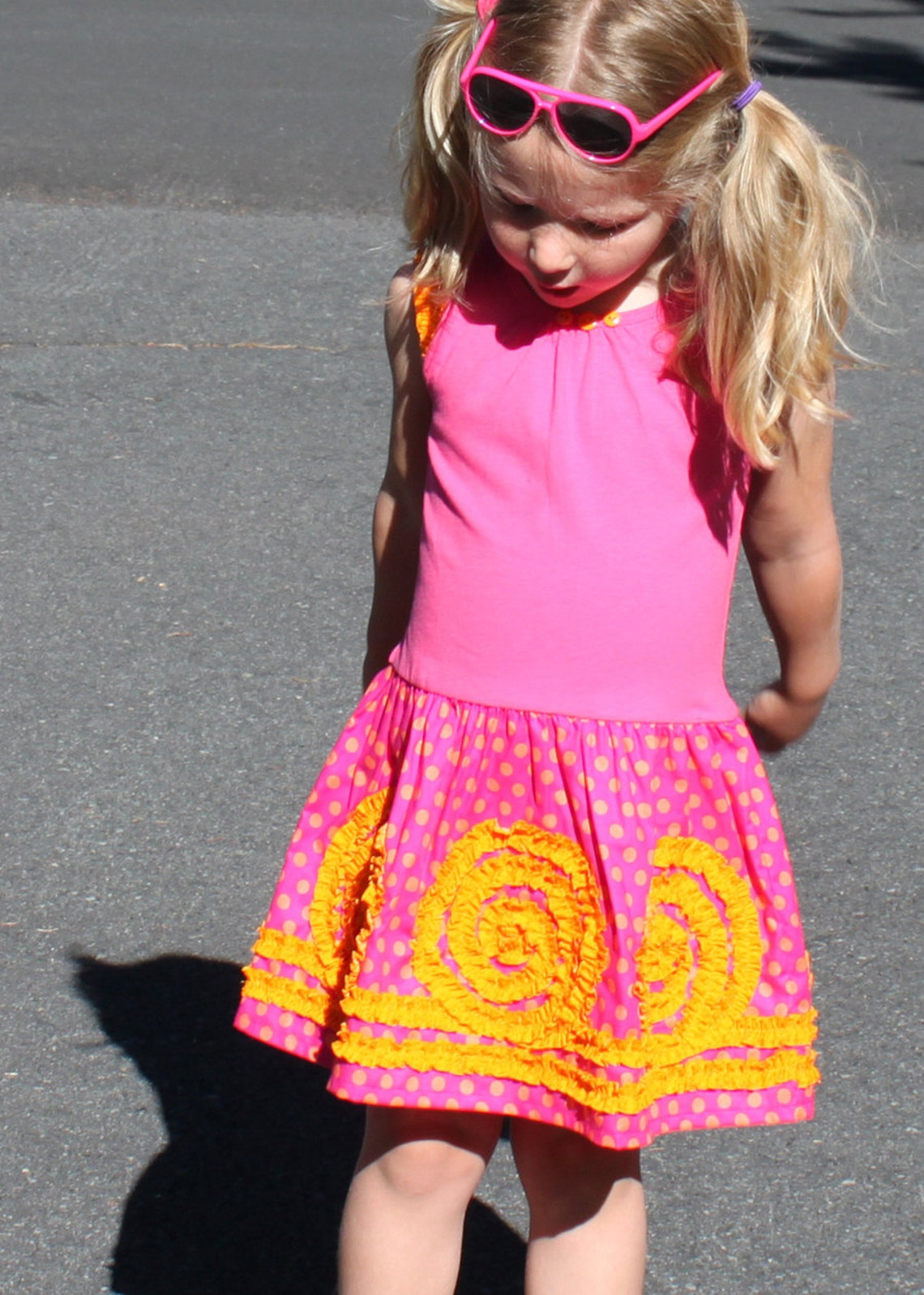 Ruffle Lollipop Applique T-shirt Dress Holiday Girl Toddler - Etsy