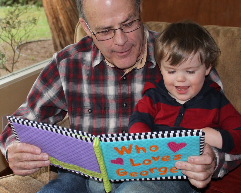 Baby's PHOTO ALBUM Soft Book Sewing Pattern Family Photos Etsy