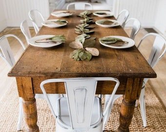 farmhouse table etsy