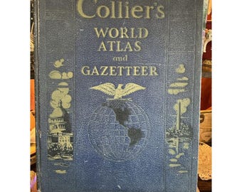 Collier's World Atlas and Gazetteer