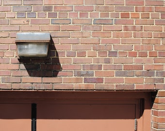 Brick Wall and Light Photograph Abstract Realism